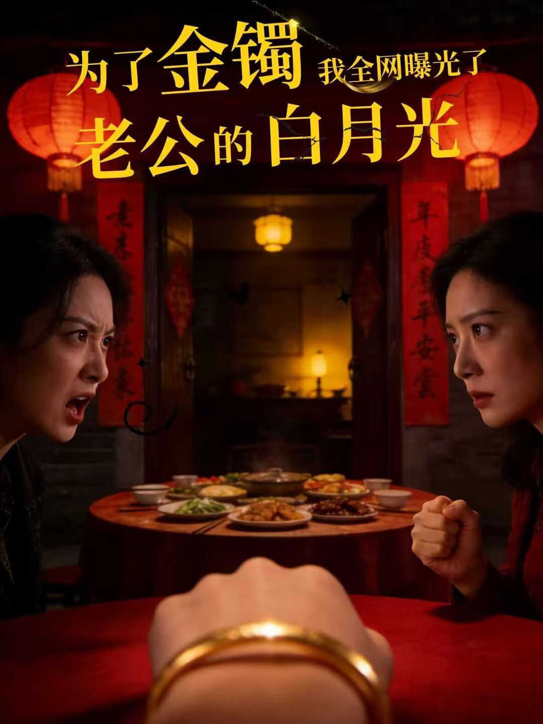 為了金鐲，我全網(wǎng)曝光了老公的白月光(全集)